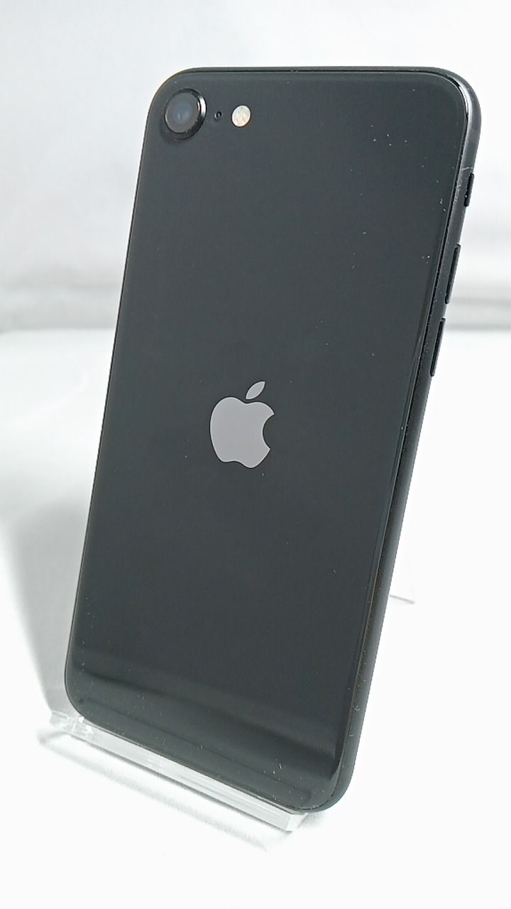 美品！整備済！ iPhoneSE A2296 64GB 本体 ブラック SIMフリー 箱 充電 