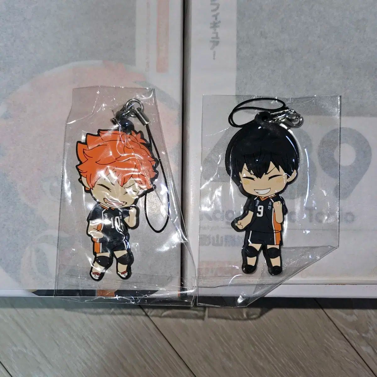 特典 ハイキュー ねんどろいど 日向 影山 ラバーストラップ 特典