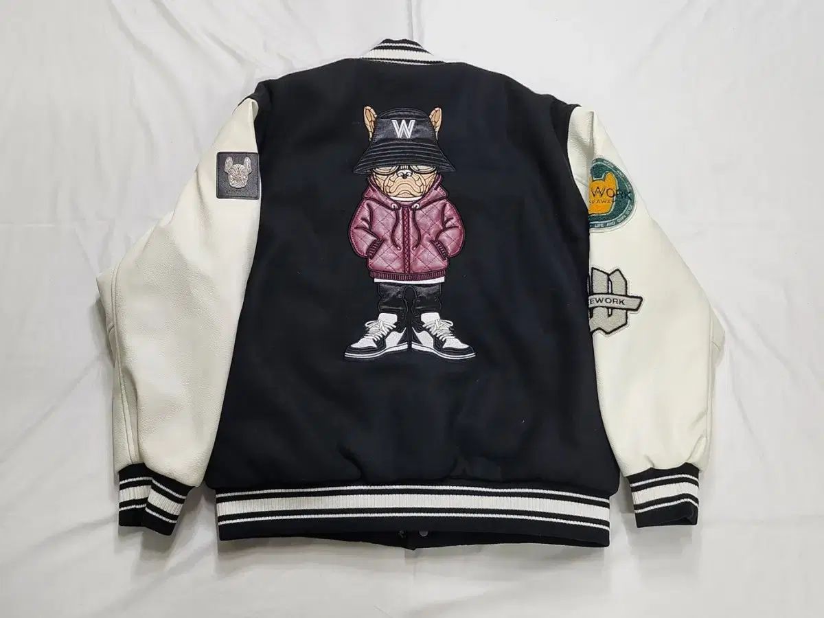 S ライフウォーク アプリケーション ライフワーク ヒップスタジャン ジャケット