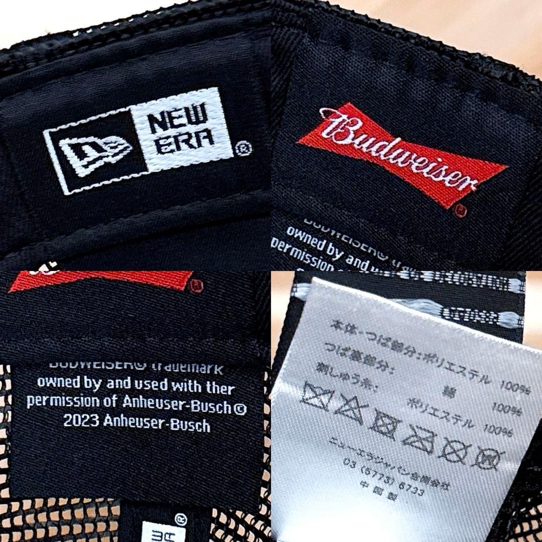 レア/廃番【ニューエラ×バドワイザー】限定コラボ ラベル ロゴ