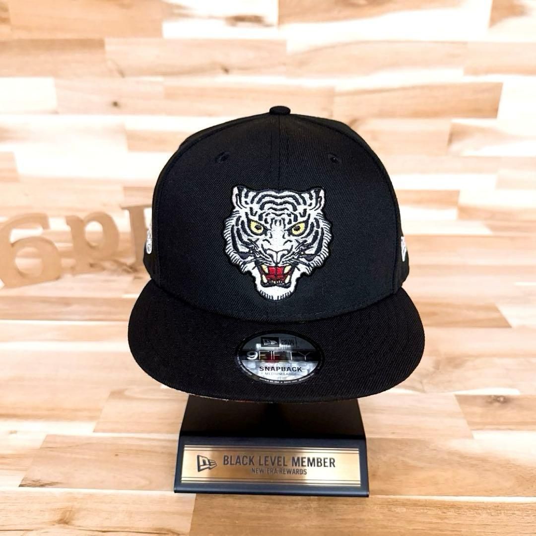 超激レア/廃番【ニューエラ×三巴彫】限定コラボ 虎トラ キャップ 刺青