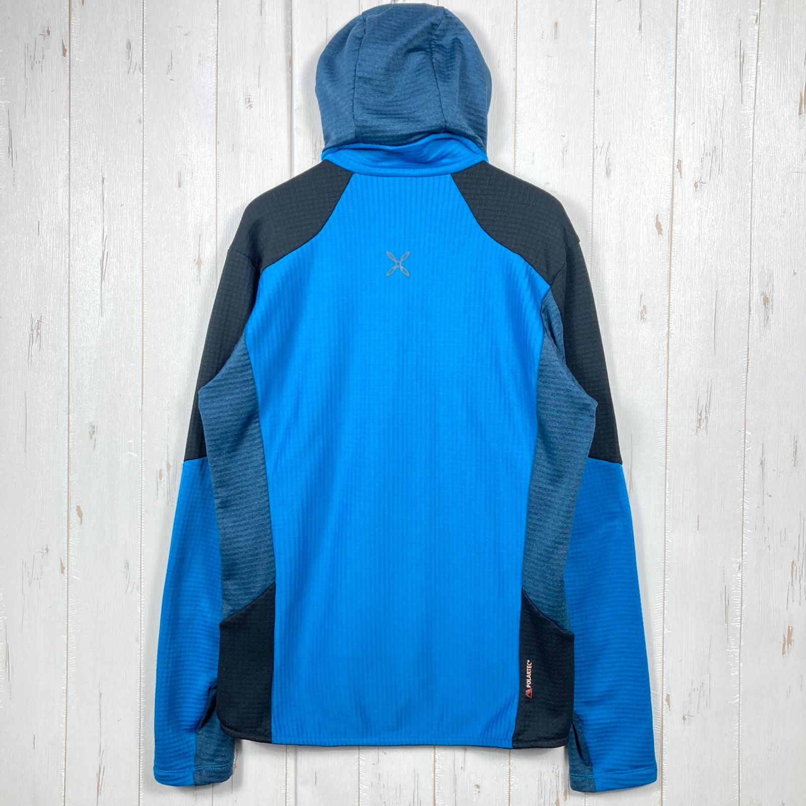 Men s ブルー系 Montura モンチュラ ストレッチ フーディ ジャケット Stretch Color Hoody Jacket ポリエステル ウェア トップス アウター フリース ポーラテック