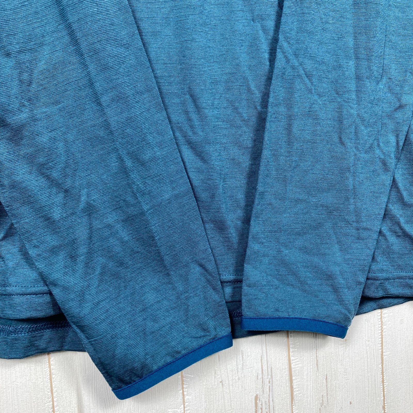 【Men's L ネイビー系】 Millet ( ミレー ) クータイ II ウール ジップ ロングスリーブ KUHTAI II Wool Zip Long Sleeve ウール ウェア トップス インナー シャツ ロングスリーブシャツ ウー
