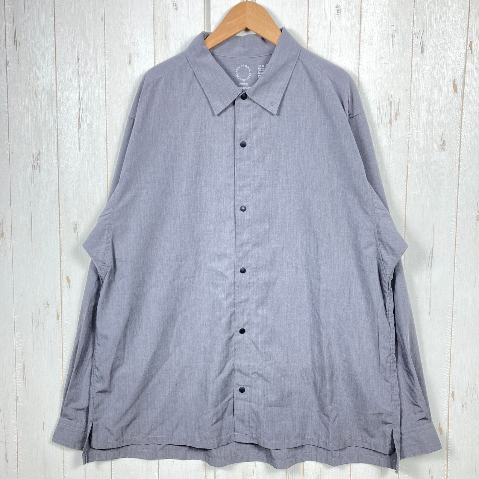 Unisex XL グレー系 Yamatomichi 山と道 バンブー シャツ Bamboo Shirt ウェア トップス インナー シャツ ロングスリーブシャツ z00053993 ロングスリーブシャツ インナー シャツ ト