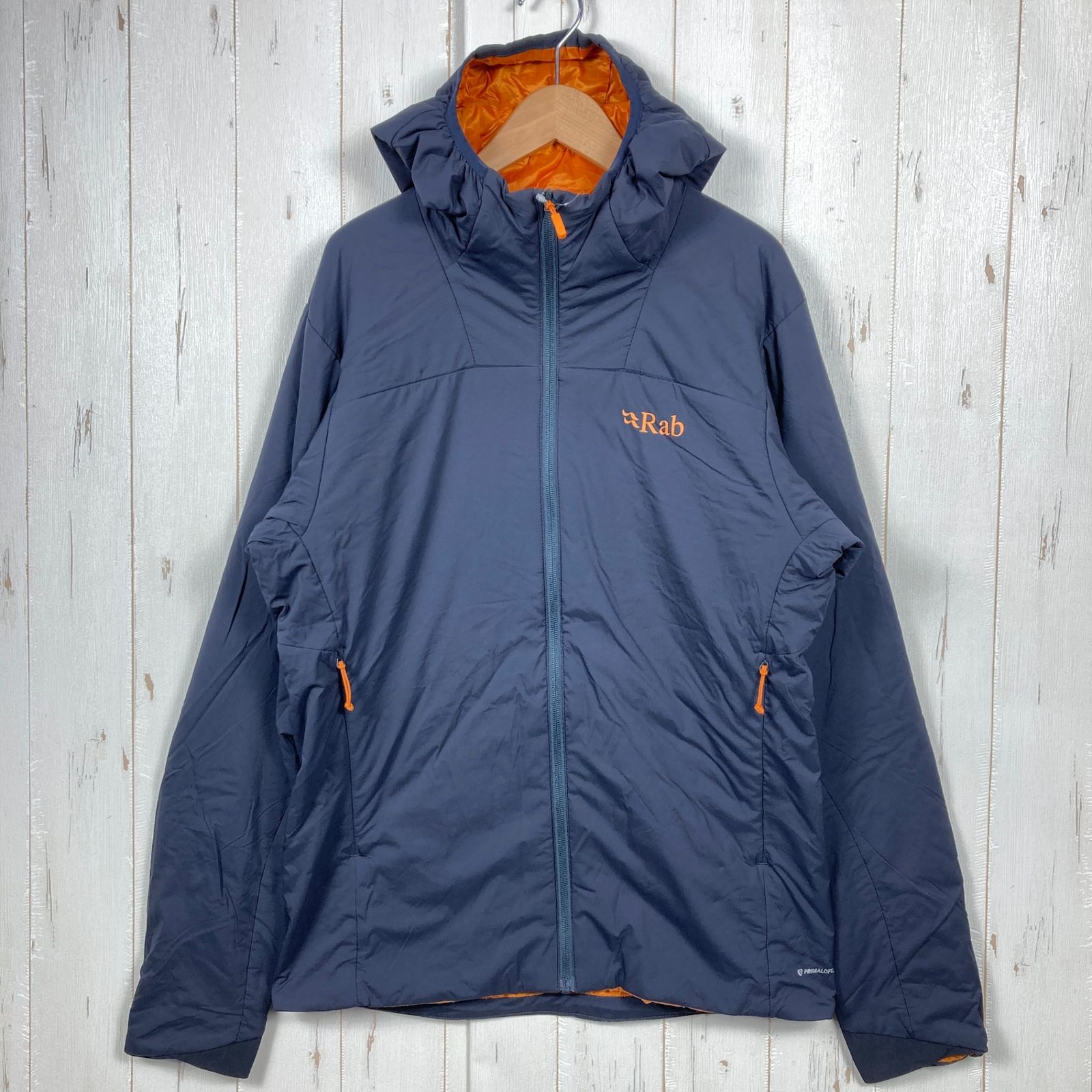 Men s S ブラック系 Rab ラブ ゼネアアルパインライトジャケット Xenair Alp Light Jacket 化繊ダウン ウェア トップス アウター ジャケット 化繊インサレーション プリマロフト ゴールド インサレ