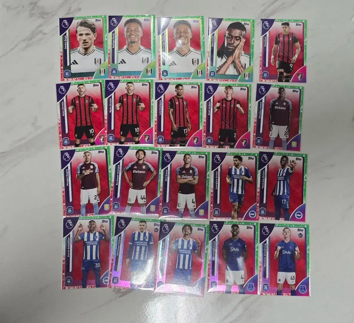 トップス プレミアリーグ クリスマス エディション 53枚 個別 可