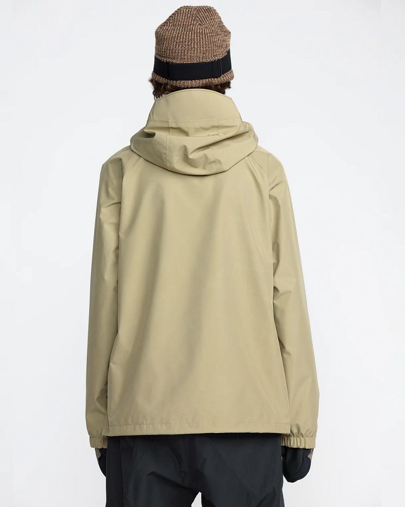  26 VOLCOM DUA GORE-TEX JACKET - Lサイズ MOSS GREEN ゴアテックス ジャケット スノーボード ウェア ウェア(男性用) スノーボード