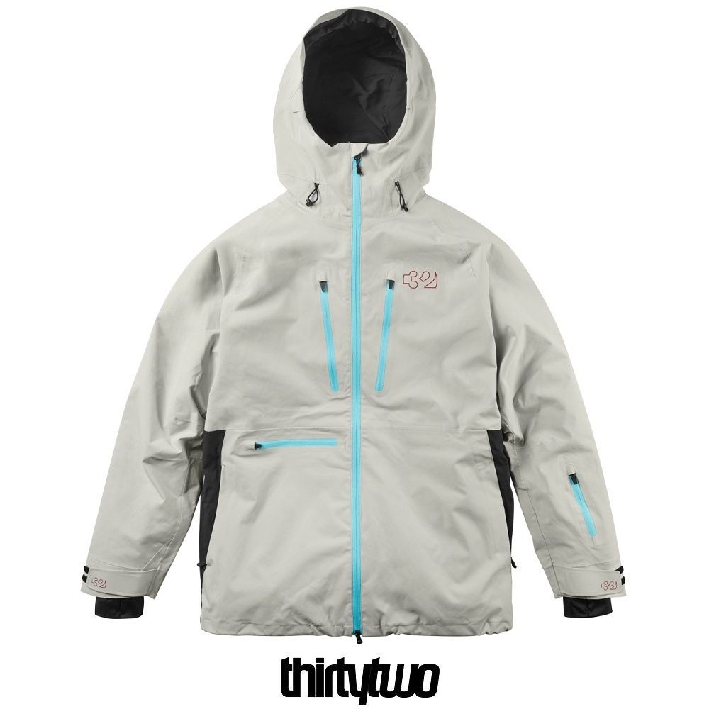 26 ThirtyTwo TM RECYCLED JACKET - Mサイズ - CEMENT スノーボード ウェア ジャケット