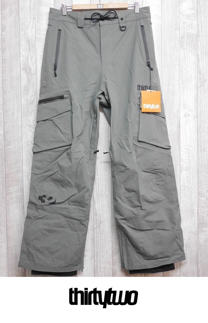 26 ThirtyTwo BLAHZAY CARGO PANT - Mサイズ - CHARCOAL スノーボード ウェア カーゴパンツ