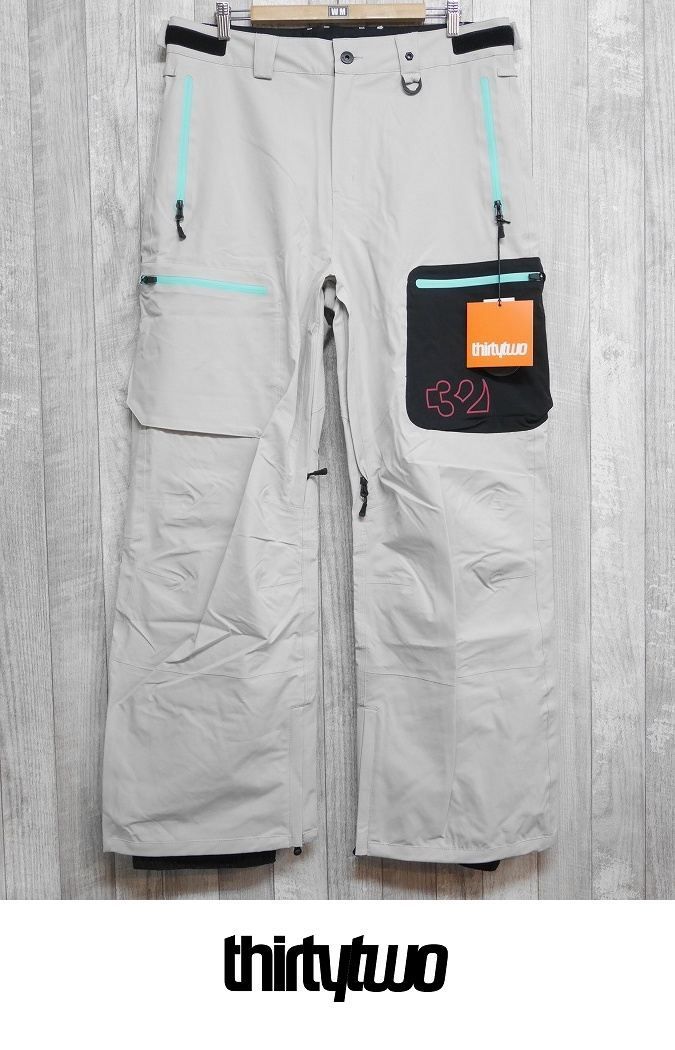 26 ThirtyTwo TM RECYCLED PANT - Mサイズ - CEMENT スノーボード ウェア パンツ
