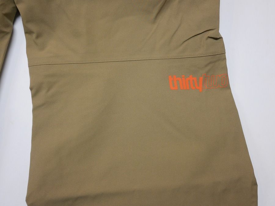 聞き応えのある 26 ThirtyTwo BASEMENT BIB PANT - Lサイズ - KHAKI スノーボード ウェア ビブパンツ