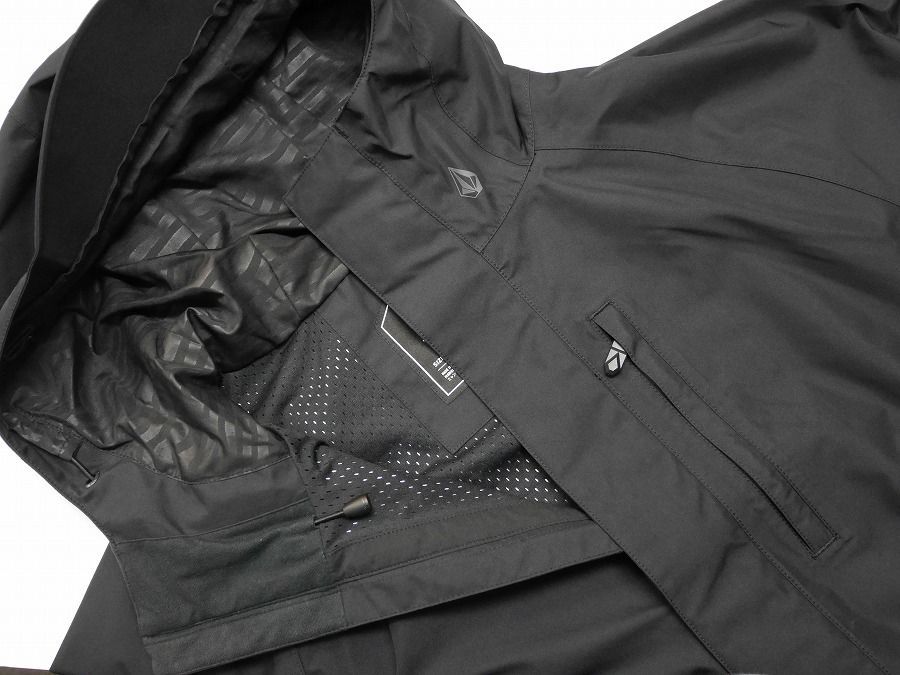  26 VOLCOM DUA GORE-TEX JACKET - Mサイズ BLACK ゴアテックス ジャケット スノーボード ウェア ウェア(男性用) スノーボード