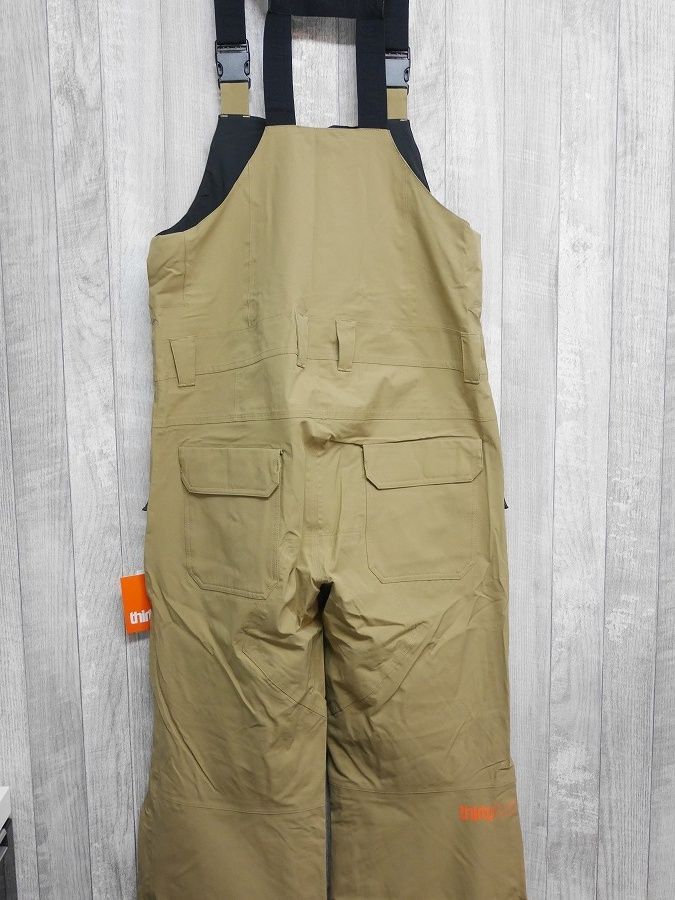 26 ThirtyTwo BASEMENT BIB PANT - Mサイズ KHAKI スノーボード ウェア ビブパンツ