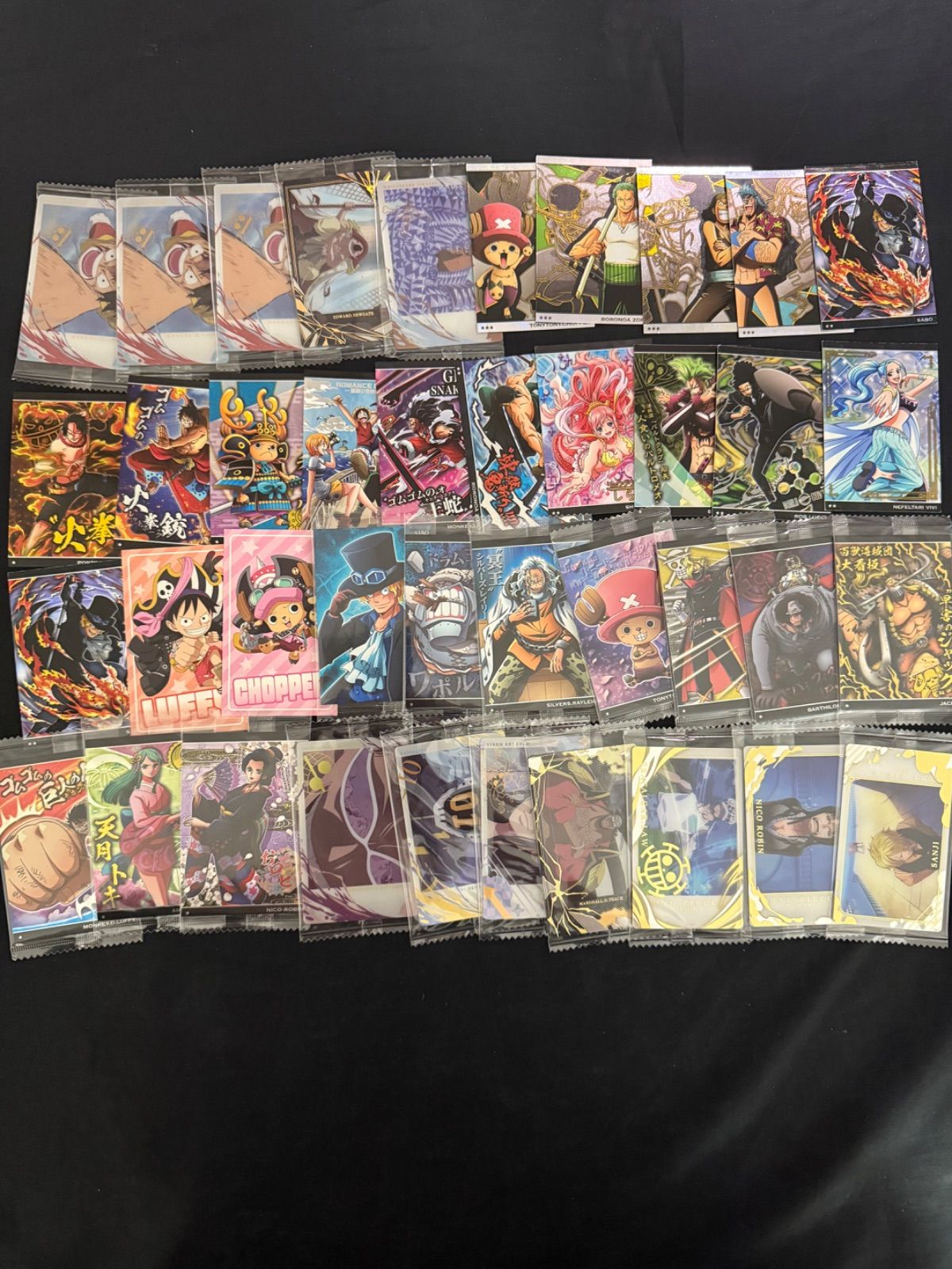 ワンピースカード ウエハース クリアカード 約280点まとめ売り