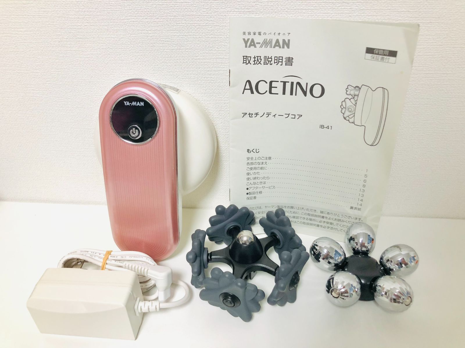 Amazon.co.jp: ヤーマン アセチノクワトロインパクトYA-MAN ACETINO