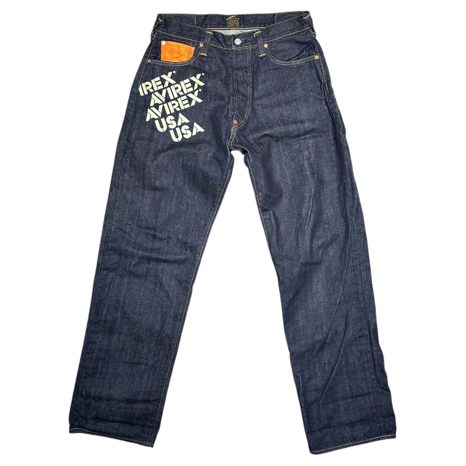 EVISU × 限定コラボ AVIREX SPECIAL　36 EVISU×AVIREX コラボジーンズ