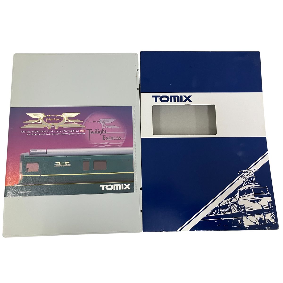TOMIX 98955 JR 24系客車 特別なトワイライトエクスプレス 8両フル編成 セット 品 鉄道模型 Nゲージ 良好 O10593316