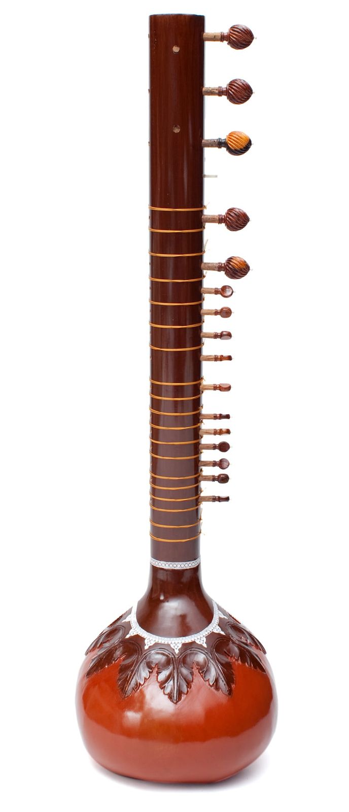 シタールセット グラスファイバーケース シタール Sitar インド 楽器 インド 弦楽器 民族楽器