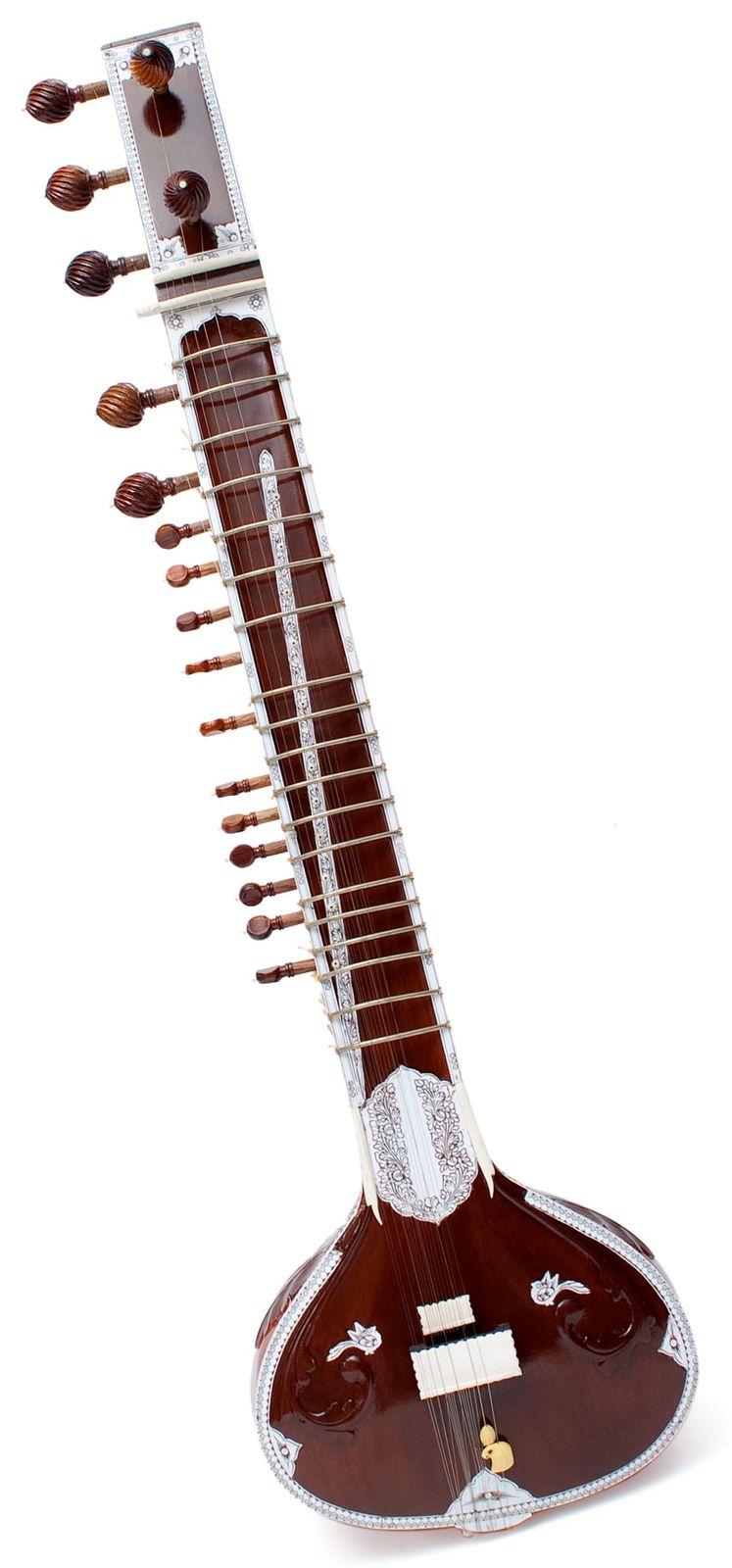 シタールセット グラスファイバーケース シタール Sitar インド 楽器 インド 弦楽器 民族楽器