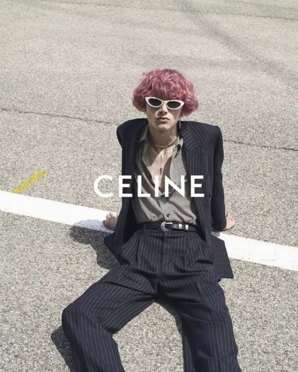 Celine セリーヌ 21S S ストライプ スーツ セットアップ