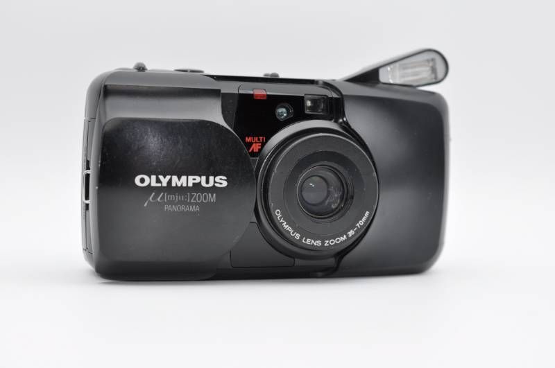 動作OK】OLYMPUS μ[mju:] ZOOM PANORAMA コンパクトフィルムカメラ