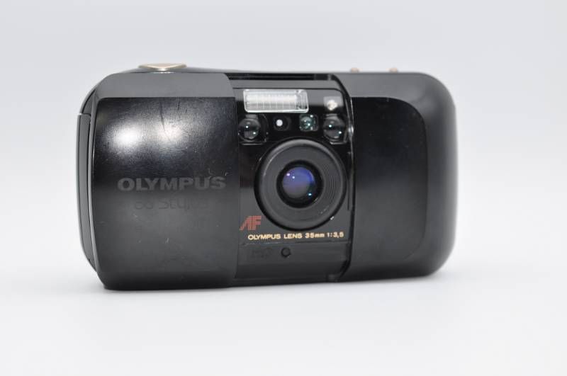 動作ＯＫ OLYMPUS μ mju コンパクトフィルムカメラ
