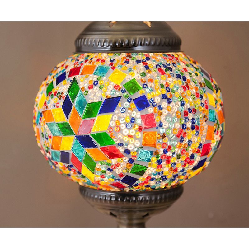 モザイクガラス テーブルランプ LEDライト ガラス 卓上 照明器具 ジョルダンモザイク マルチ 間接照明 インテリア 飾り