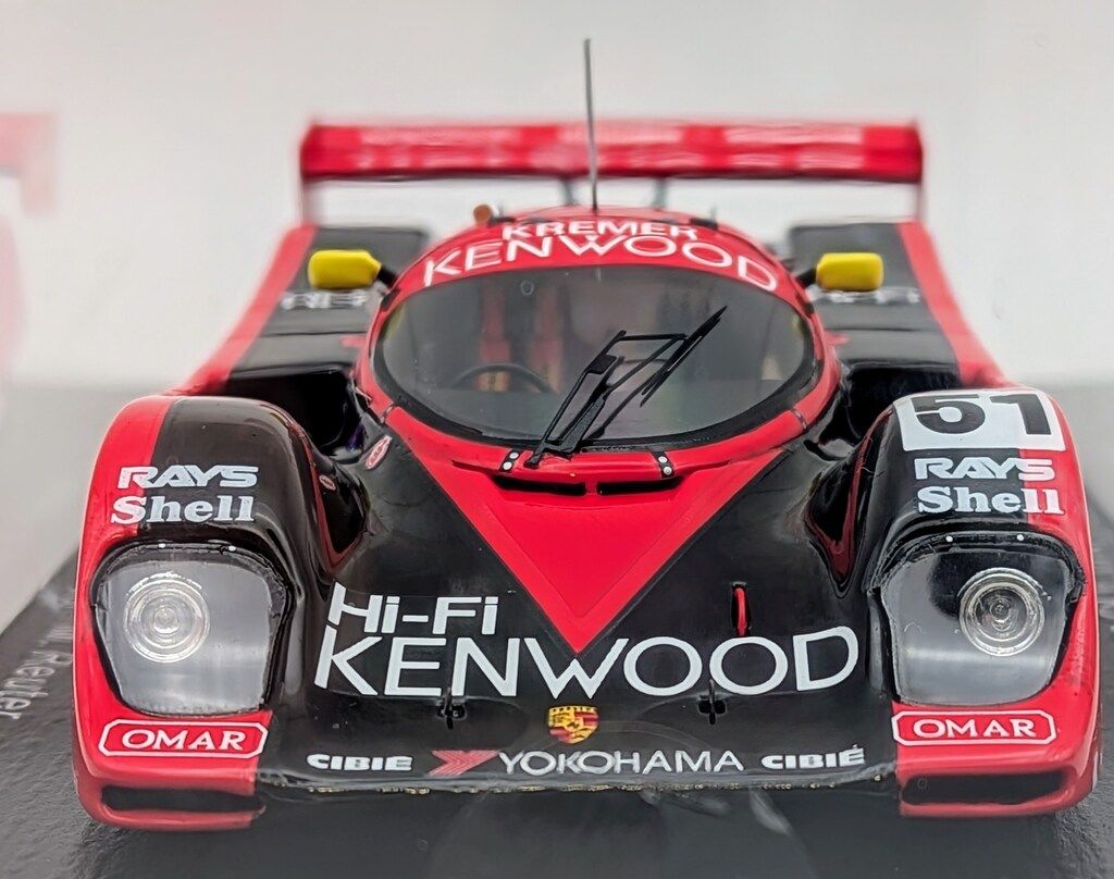 MINIMAX 1 43 Sparkmodel Porsche 962 CK 6 No 51 7 th 24 H Le Mans 1992 J Nielsen G La S 9891