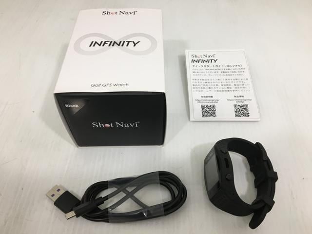 返品OK ゴルフ用品 テクタイト ショットナビ Shot Navi ショットナビ INFINITY ブラック LLC-HASEGAWATOSO_COM