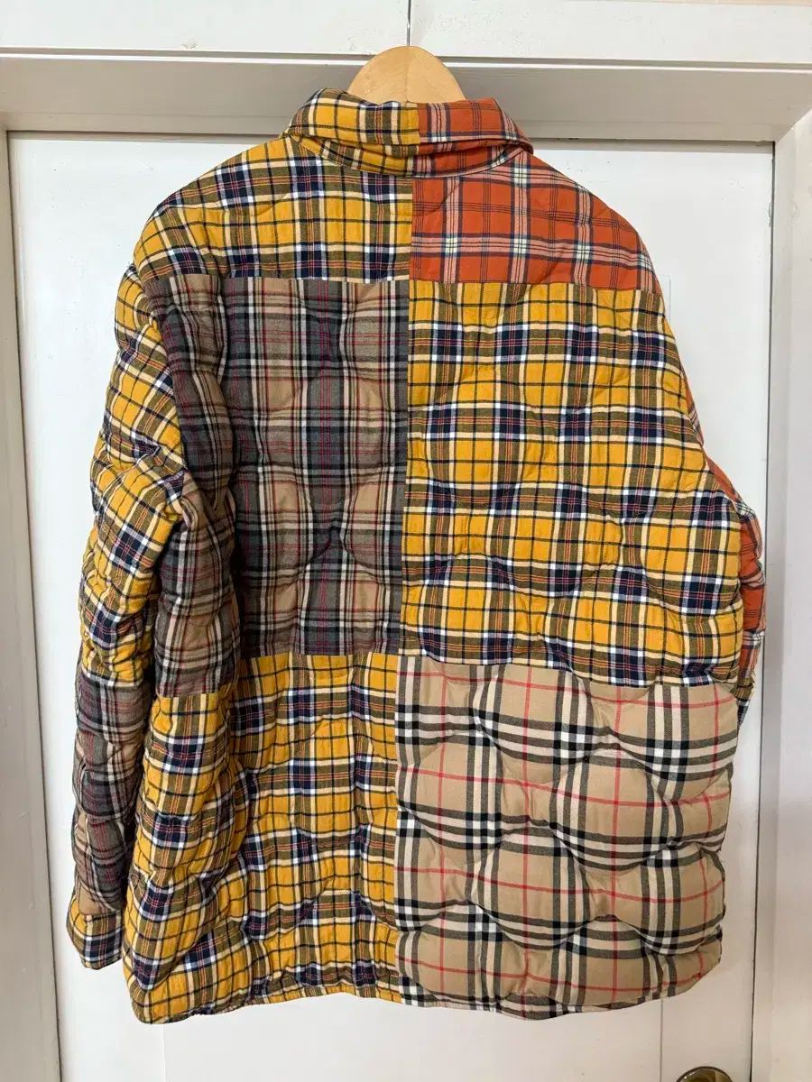 バーバリー シャツ ダウン ジャケット L