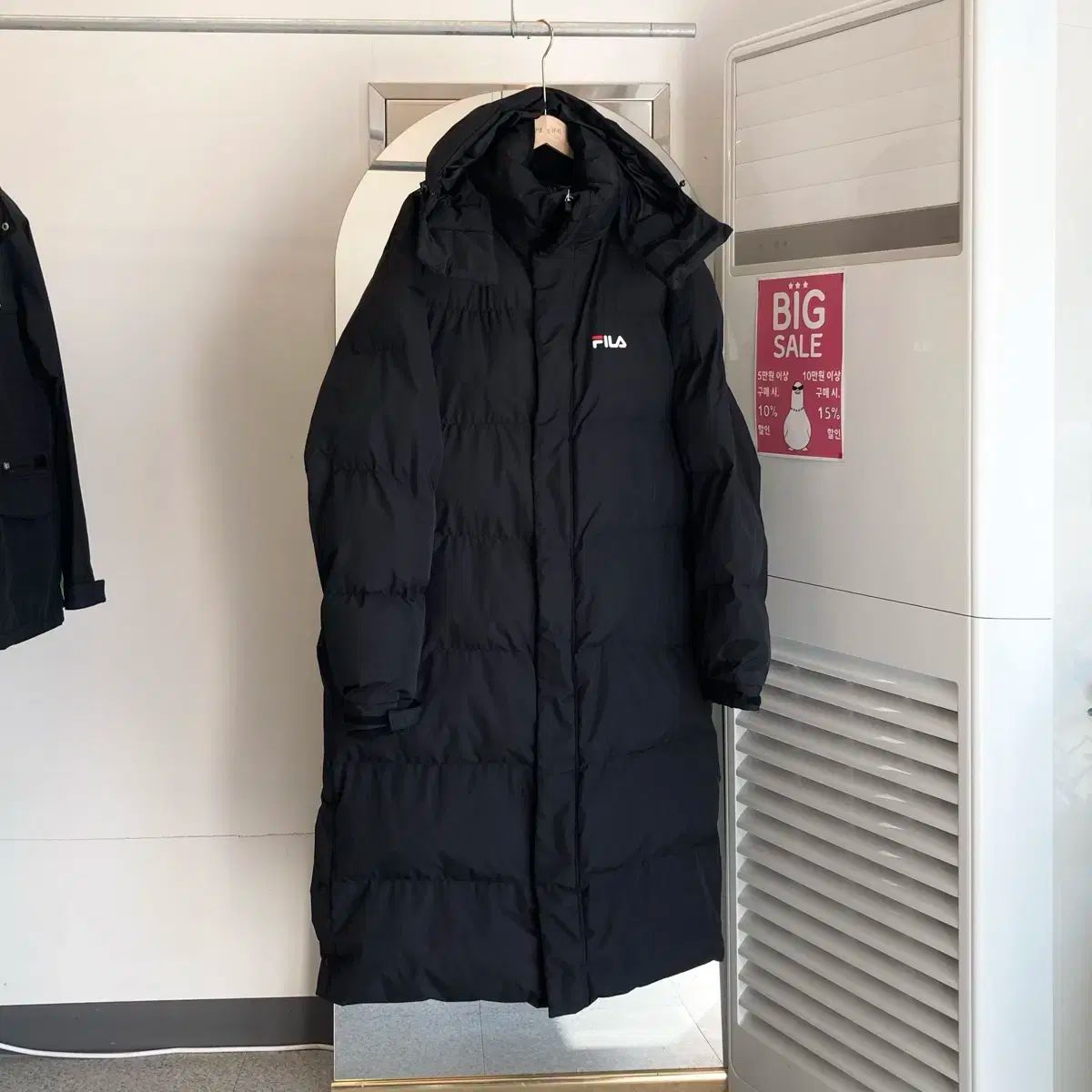 FILA フィラ ダウンジャケット ロング丈 2XL 110 Fila Long Padding