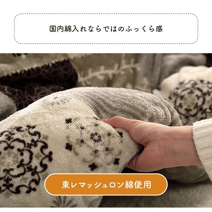 掛布団 こたつ布団 撥水スターシャ 205×205cm MARWIL-DEMENAGEMENTS_CH