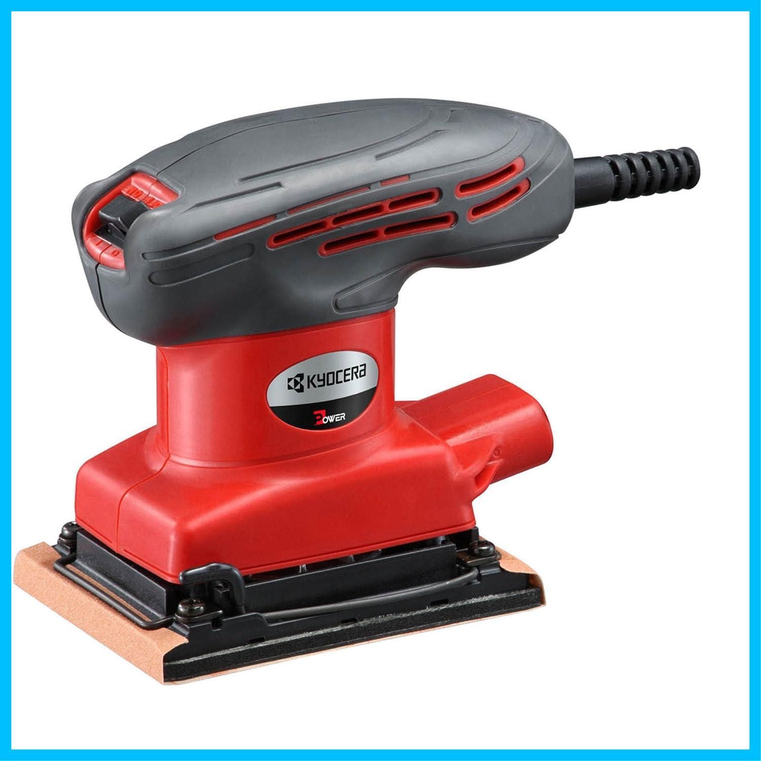 商品 629051 A 軽量 0 76 kg で片手でも使えるコンパクトサイズ ソフトグリップで振動が伝わりにくい 75 105 mm S 5000 ミニサンダ 旧リョービ 京セラ Kyocera