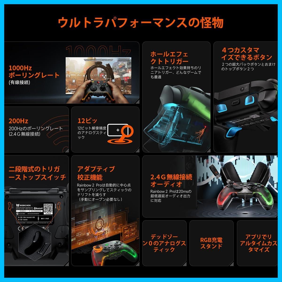 ホール効果トリガー ALPSジョイスティック