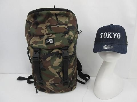 ニューエラ New Era 9FORTY TOKYO キャップ 迷彩 リュック バックパック 2点