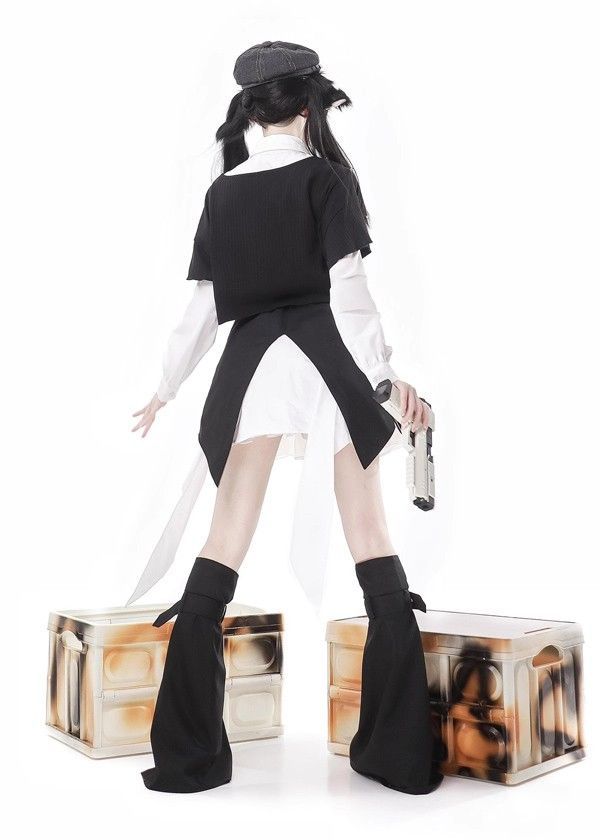 ロリータ ワンピース アイドル風 バンド風 ハロウィン ショート丈 レディース 秋冬服 ゴスロリ Aライン ロリィタファッション 長袖 ロリータワンピース コスプレ 仮装 コスチューム パーティ イベント 文化祭 WWW_TRAVELLANDINDIA_COM