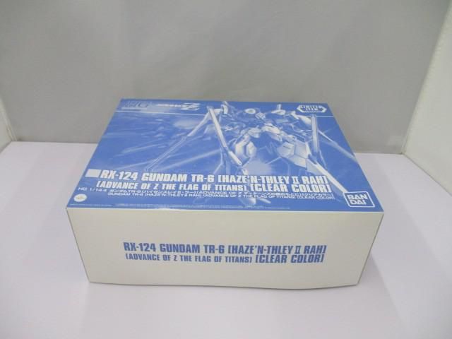 未組立 プラモデル HG 1 144 ガンダムTR 6 ハイゼンスレイ ラー ADVANCE OF Z ティターンズの旗のもとに クリア