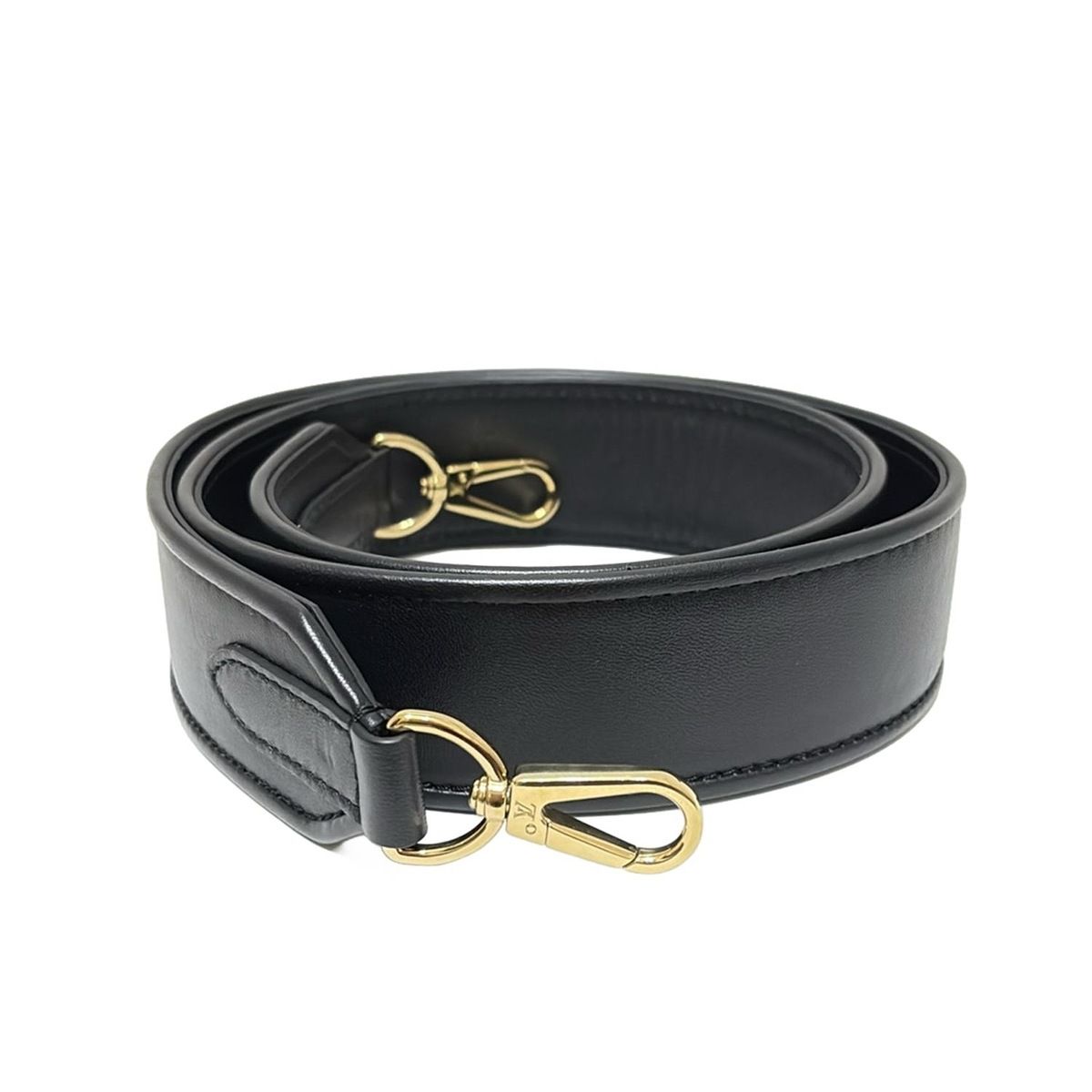LOUIS VUITTON(ルイヴィトン) ショルダーストラップ 黒 ラムスキン 