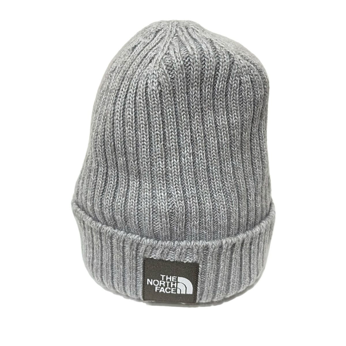 THE NORTH FACE ノースフェイス ニット帽 - ライトグレー ウール