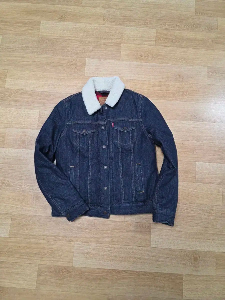 み リーバイス シェルパ グースダウン デニム ジャケット レディース95