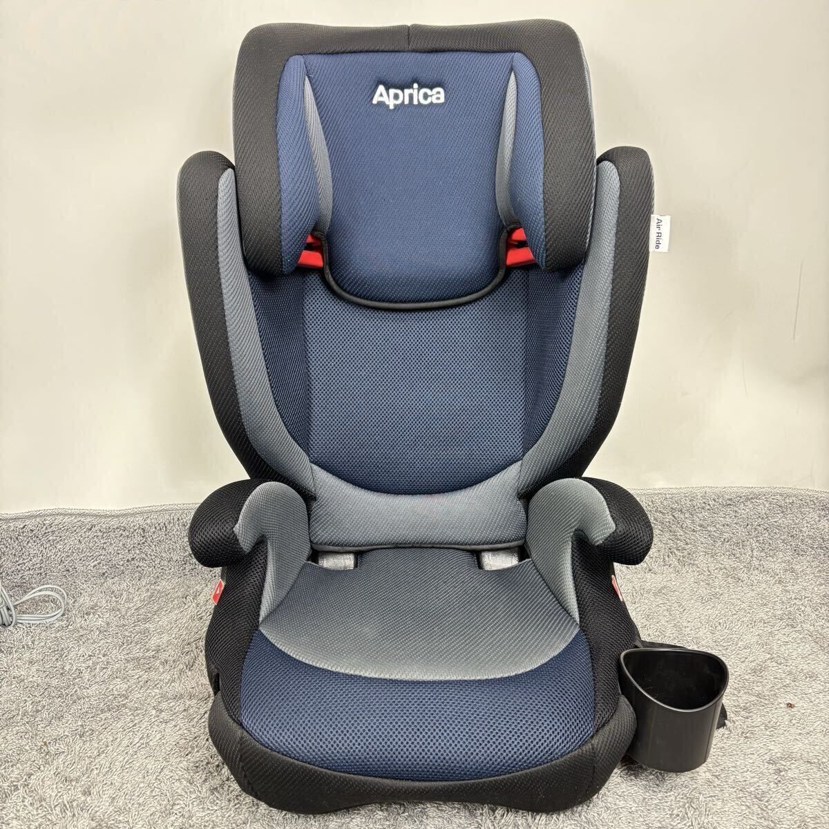 アップリカ エアライド ジュニアシート 8AJ61BSOJ Aprica AirRide ネイビー チャイルドシート シート 車載