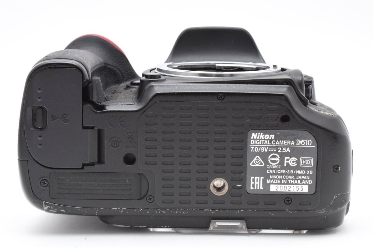 【美品】ニコン Nikon D610 デジタル一眼レフボディ レンタル - Nikon(ニコン)D610 ボディ | カメラと交換レンズのレンタル