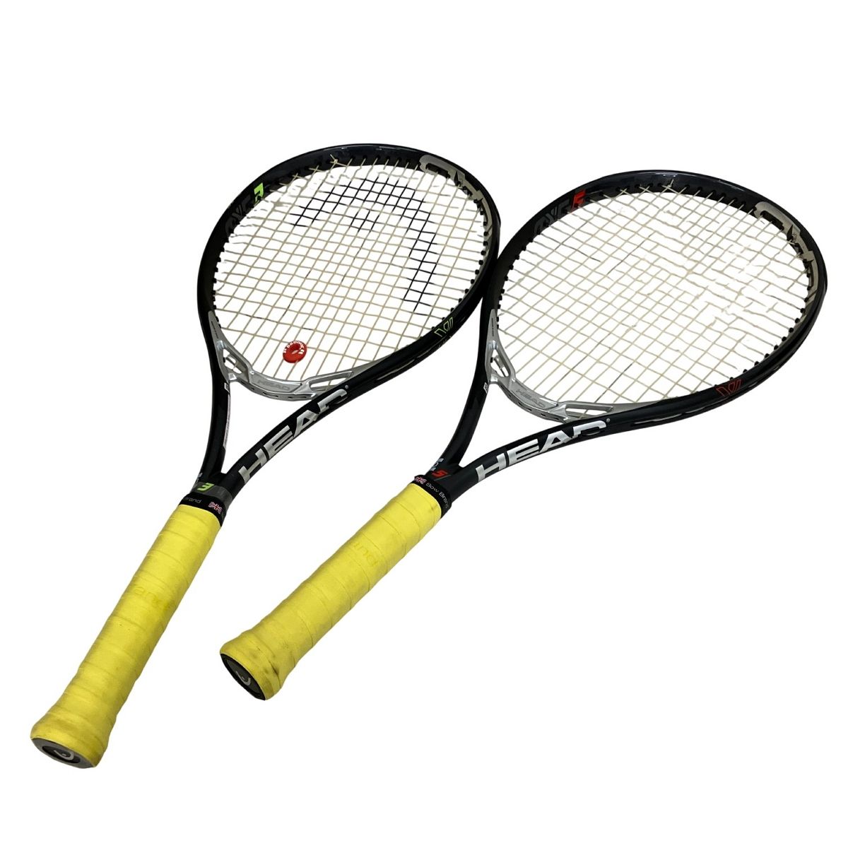 HEAD MXG5 MXG3 テニスラケット 硬式 2点おまとめ ヘッド テニス用品 スポーツ用品 良好 T10569669