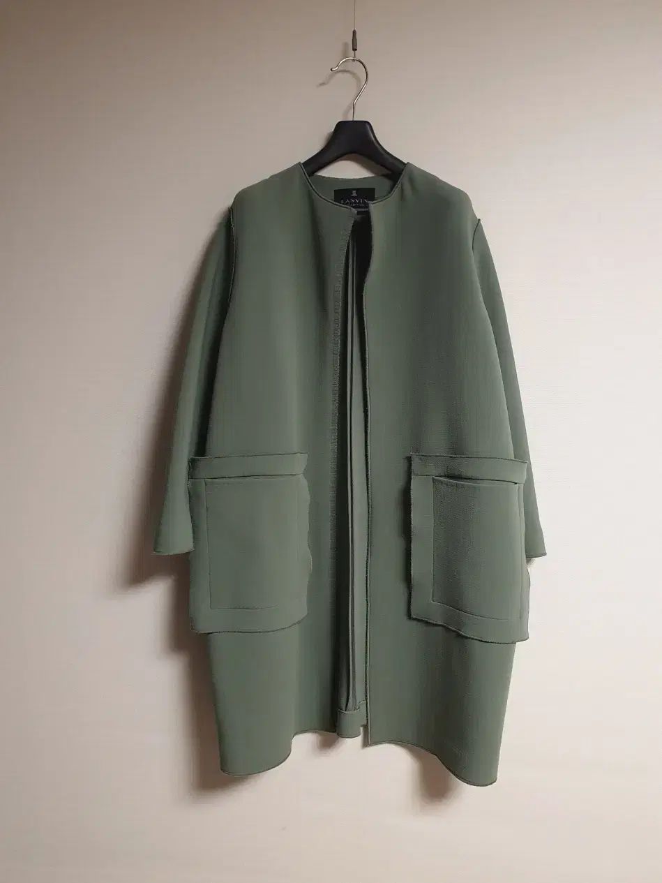 ランバン オーバーサイズ ウール ジャケット 55 66 サイズ