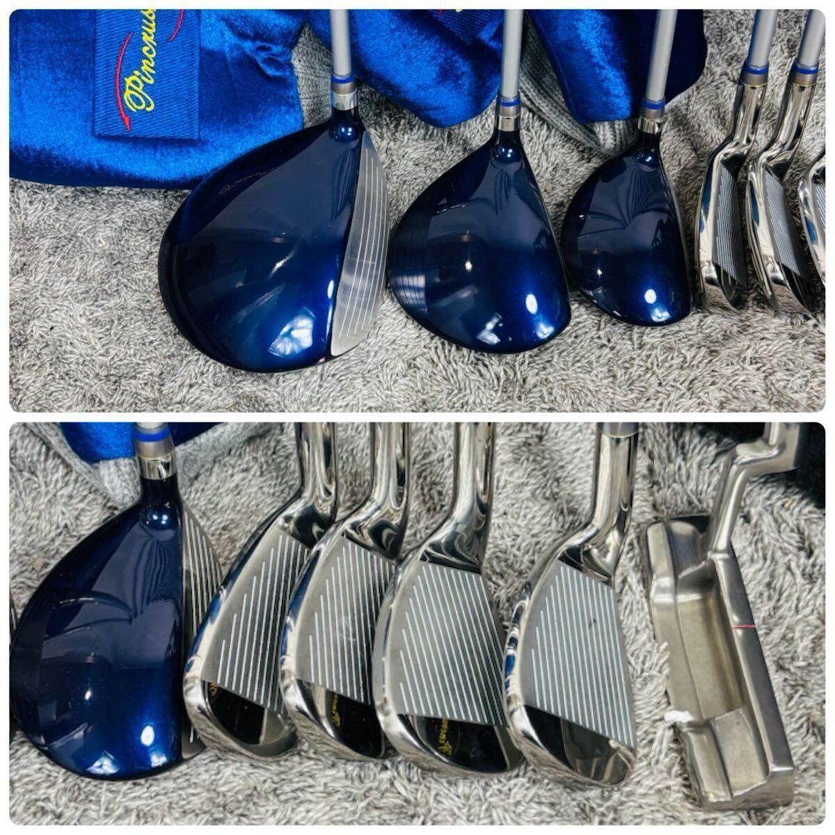 ピンクラッシュ レディース ゴルフセット 8本 右手 PC-901 フレックス L PINCRUSH FLEX 入門 キャディバッグ 右 右利き