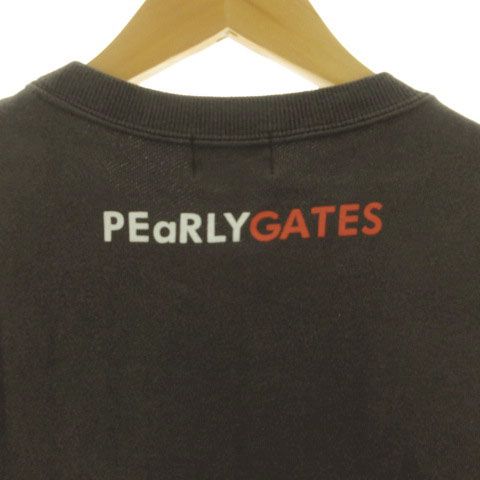 PEARLY GATES ロゴプリント ベスト