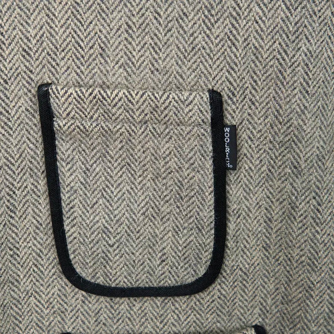 XL ウールリッチ ヘリンボーン ツイード ウール ベスト MT-1389