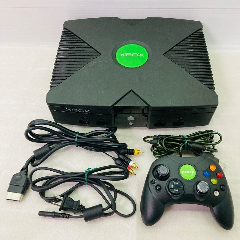 すぐ遊べる 動作 済み Microsoft 初代 Xbox 本体 マイクロソフト AM1