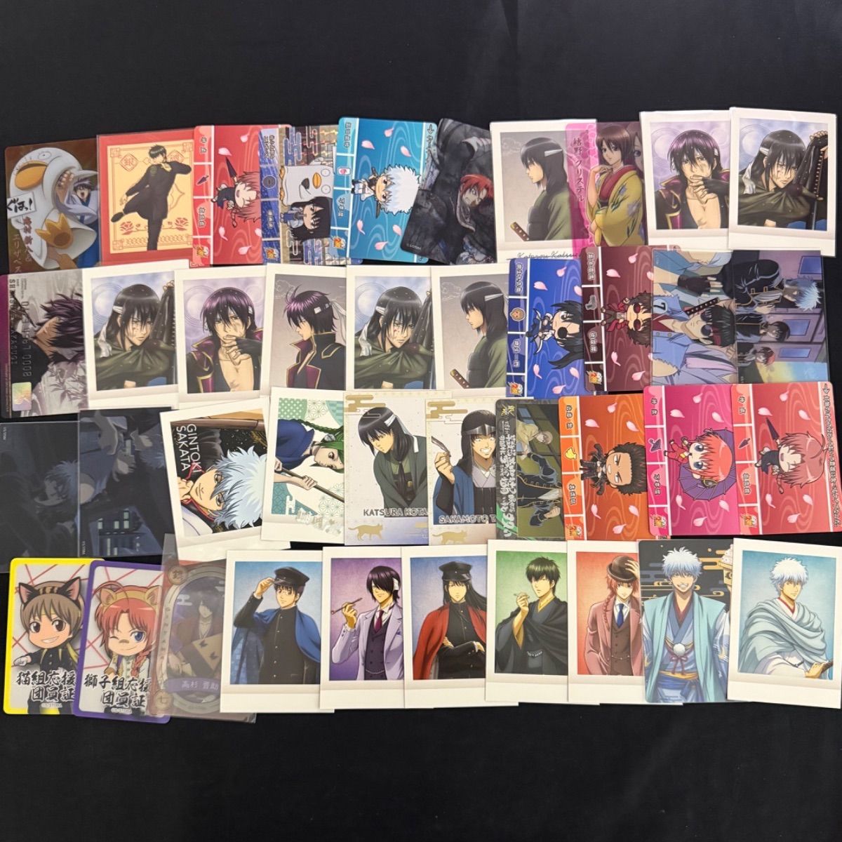 銀魂 カード カードダス クリアカード ぱしゃこれ 坂田銀時 志村新八 