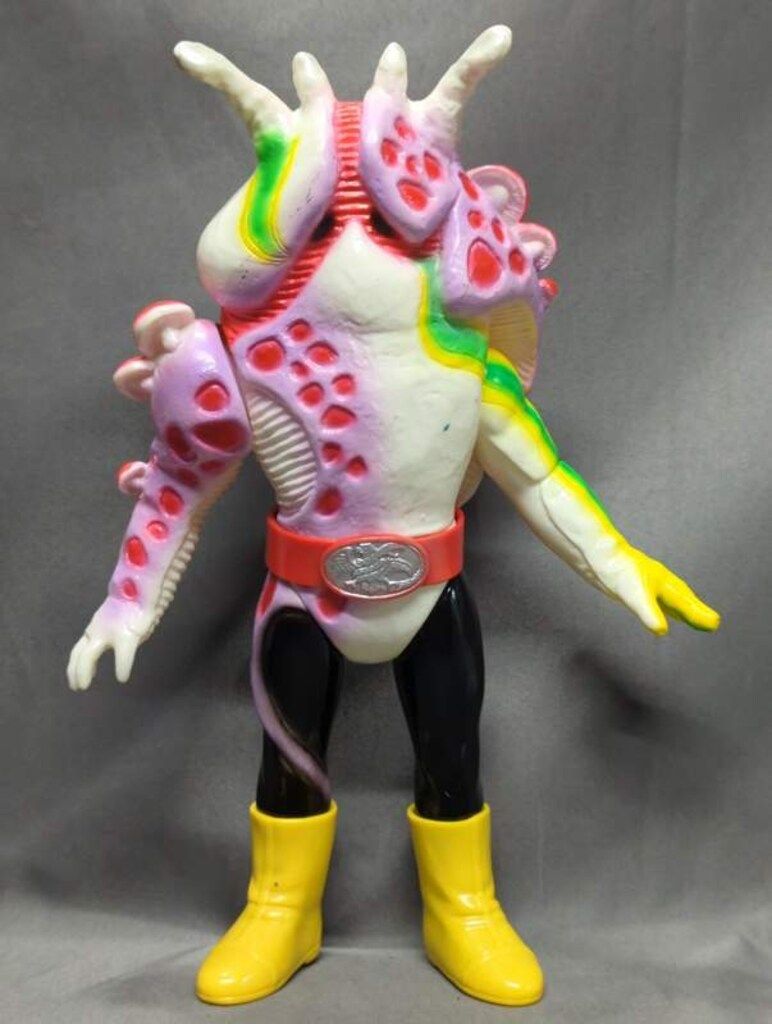 東映レトロソフビコレクション　ナメグシキノコ メディコム・トイ 東映レトロソフビコレクション 仮面ライダー